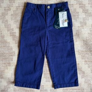 Hartstrings Navy Blue Kids Casual Pants size 2T NWT